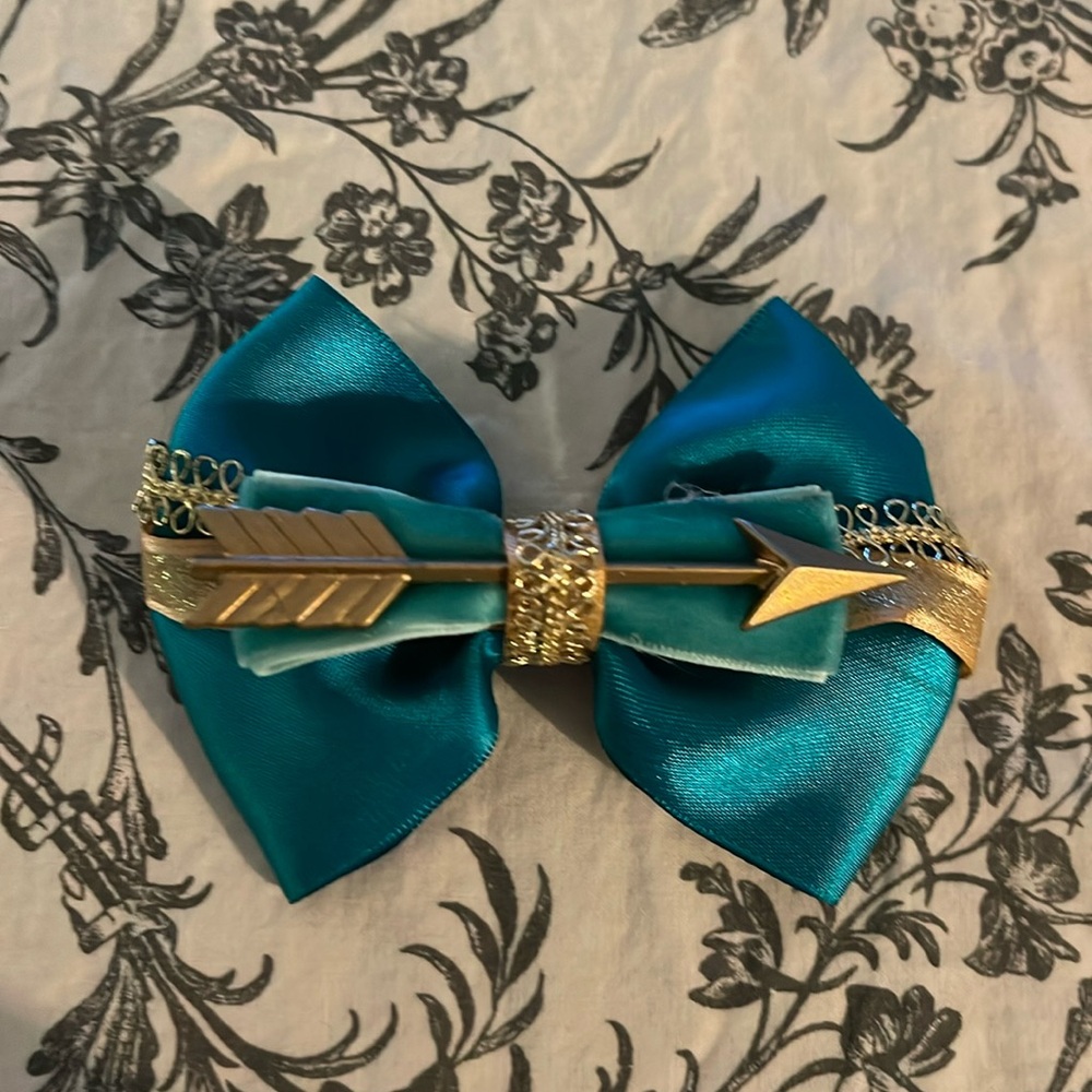 Merida inspired hair bow